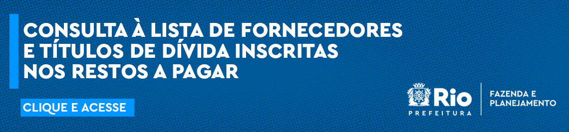 Restos a pagar
